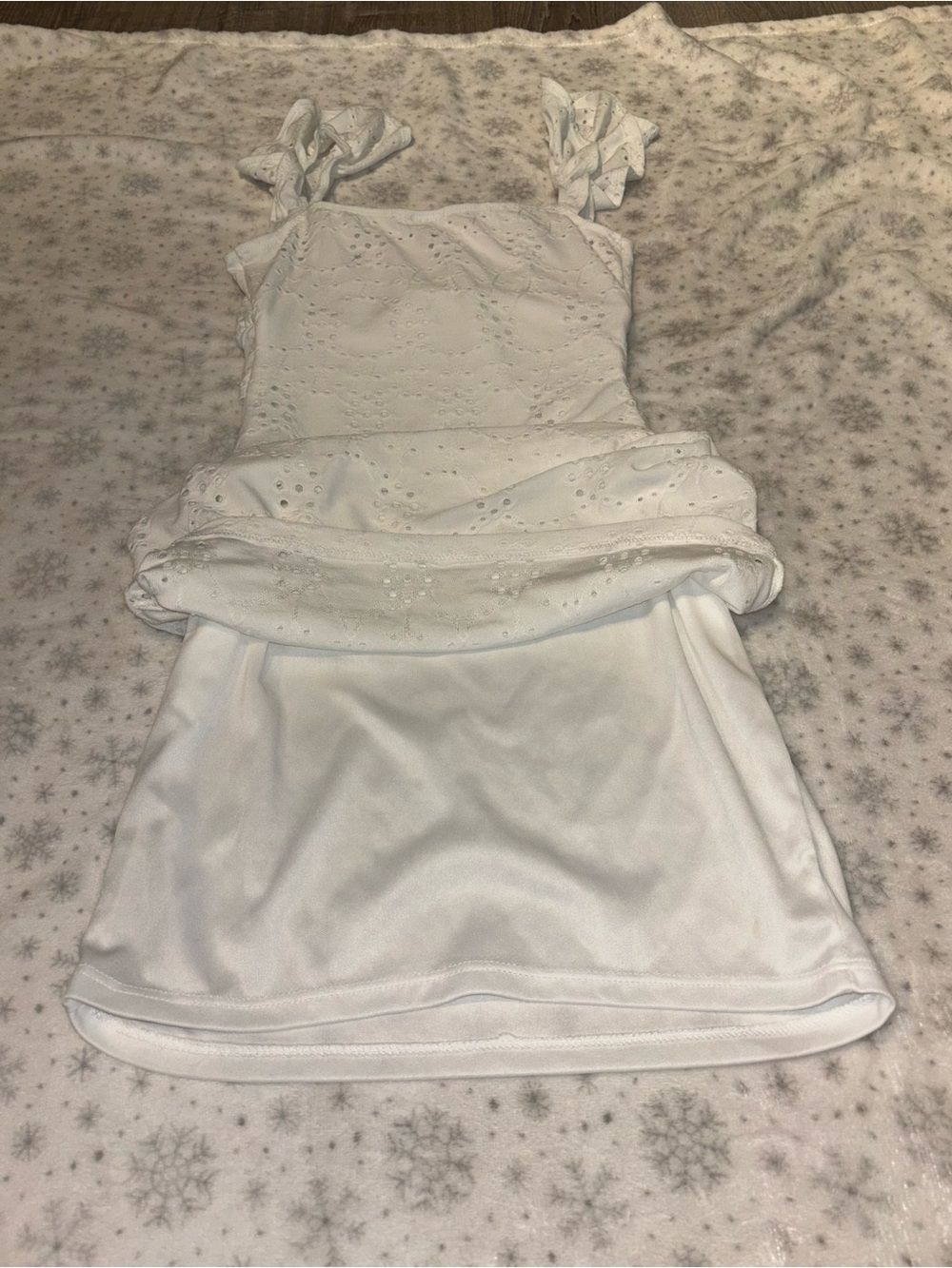 White Graduation Dress - Picture 7 of 7